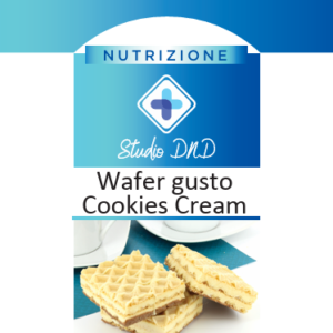 Wafer gusto Cookies Cream Chetogenico e iperproteico / Keto