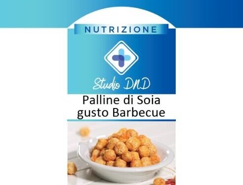 Palline di Soia Gusto Barbecue Chetogenico e iperproteico / Keto