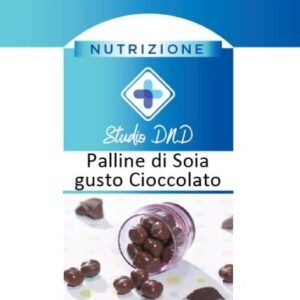 Palline di Soia Di Cioccolato Chetogenico e iperproteico / Keto