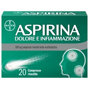 Aspirina dolore e infiammazione 500 mg compresse