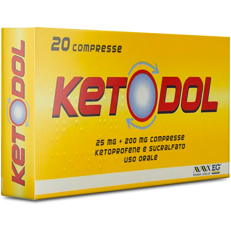 Ketodol 25mg compresse