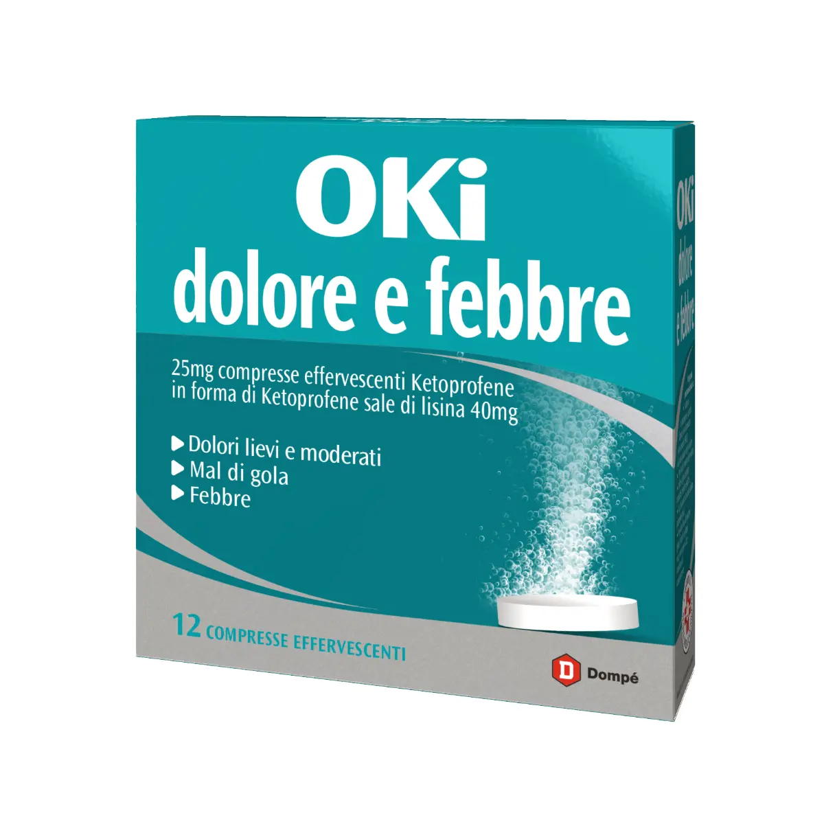 Oki dolore e febbre 25 mg compresse