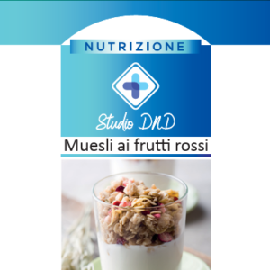 Muesli ai frutti rossi  Chetogenico e iperproteico / Keto
