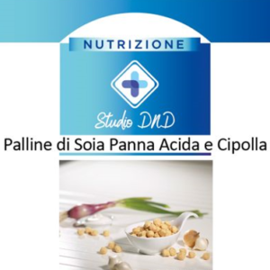 Palline di Soia Panna Acida e Cipolla Chetogenico e iperproteico / Keto