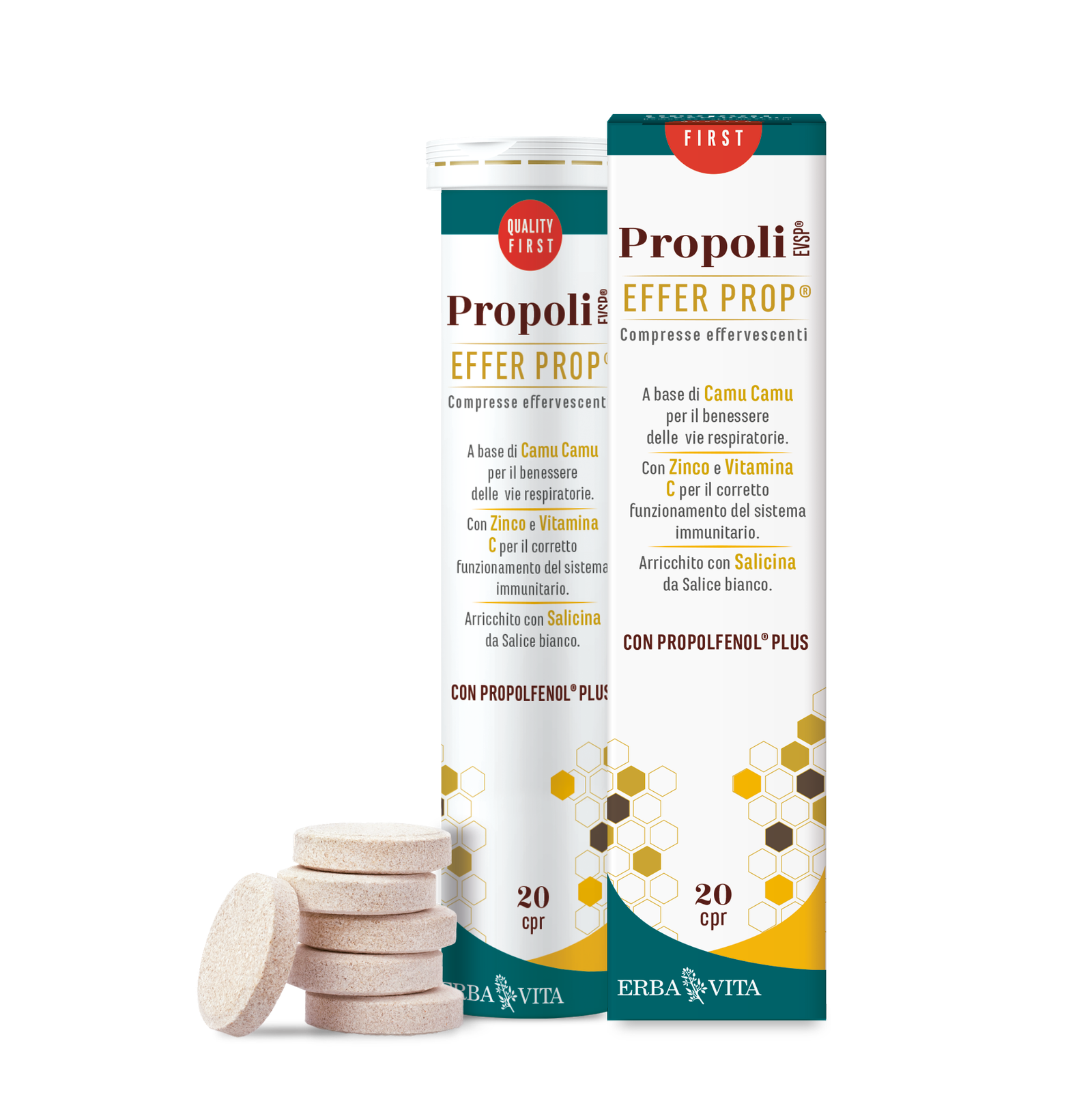 Propoli EVSP Effer Drop Erba Vita