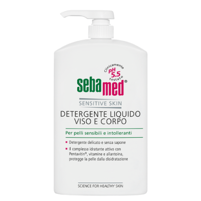 Sebamed detergente liquido viso e corpo 200ml