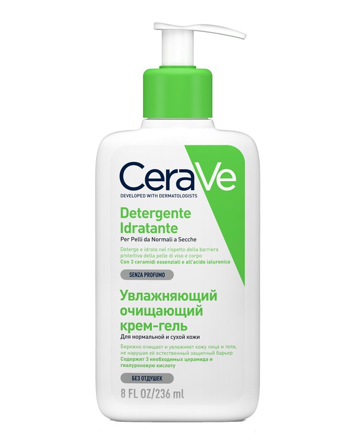 CeraVe detergente idratante per pelli da normali a secche