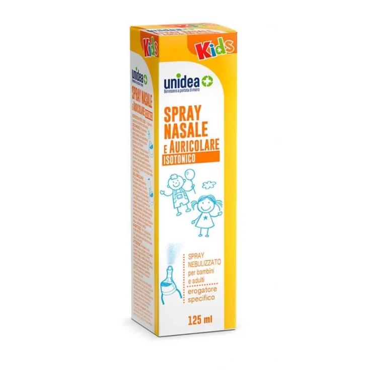 Unidea Spray nasale e auricolare isotonico