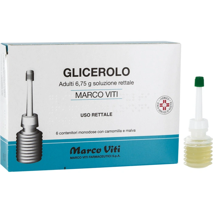 Glicerolo soluzione rettale Marco Viti Microclismi