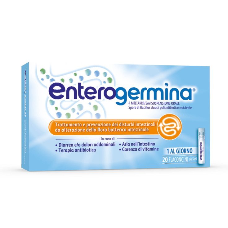 Enterogermina 4 miliardi/5 ml 20 flaconcini
