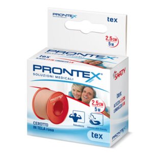 Prontex Tex cerotto a rocchetto 2,5cm x 5m