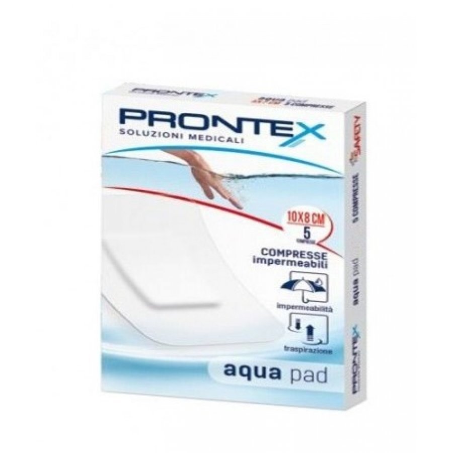 Prontex Aqua Pad 5 compresse impermeabili 10x8cm