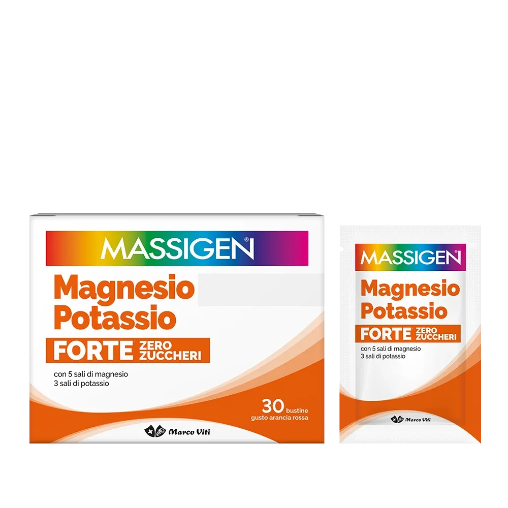 Massigen Magnesio Potassio Forte Zero zuccheri